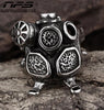 Steampunk Steam Engine Biker Ring - designfullprint