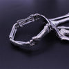 Gothic Punk Finger Skeleton Bracelet for Women