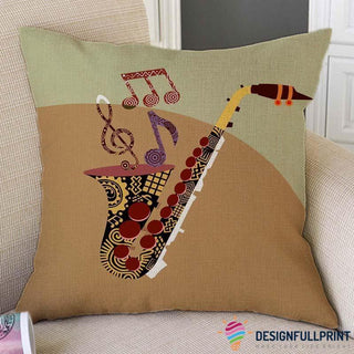 Saxophone Music Lover Pillow Cover NHD