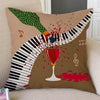 New Musical And Wine Instruments Pillow HG