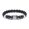 Gothic Pirate Skull Stone Bracelets