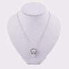 Kpop Skull Pendant Necklace Crystal Skeleton - designfullprint