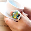 Cool Gothic Adjustable Skull Ring