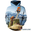 Logger Saw Hat Gloves Unisex Hoodie HG