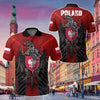 Poland Red Eagle Polo Shirt NHD