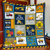 Heavy Equipment Boy I Love You Heavy Equipment Operator Heavy Machine Operator heavy equipment operator schooling Blanket HG