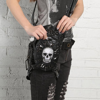 Unisex Drop Leg Belt Waist Pack Bag - designfullprint