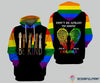 Pride Gift For LGBT LGBT Be Kind Dont Be Afraid To Show Your True Colors Personalized US Unisex Size Hoodie HG