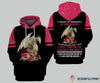 Gift For Dragon Lover Pink Five Signs I Am Probably A Dragon Personalized Unisex Hoodie HG