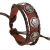 Punk Fashion 3 Layers Skull Bracelet