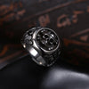 Punk Gothic Evil Skull Titanium Steel Ring