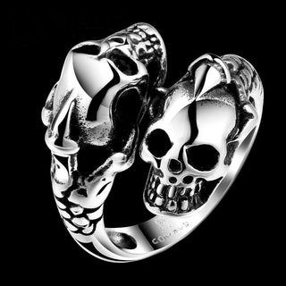 Punk Men Skull Ring - designfullprint