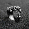 Antique Dragon Claw Gothic Ring