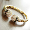 Crystal Skull Bracelet