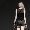 Punk Skull Sleeveless Stretch Tank T-Shirts - designfullprint