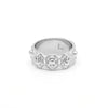 CZ Gothic Skeleton Skull Ring