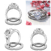 CZ Alloy Skull Stone Ring