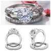 CZ Alloy Skull Stone Ring