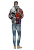 3d Sweatshirts Print Skulls and Tiger - designfullprint