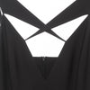 Marvelous Gothic Backless Mini-Dress