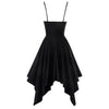 Marvelous Gothic Backless Mini-Dress