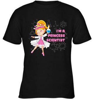 Im a Princess Scientist Funny Science Unisex T-shirt - designfullprint