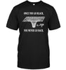 Once You Go Black You Never Go Back Funny Science Unisex T-shirt - designfullprint