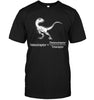 Velociraptor Distanceraptor Divide Timeraptor Funny Science T-shirt - designfullprint