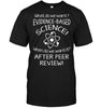 We want evidence-based science after peer review Unisex T-shirt - designfullprint