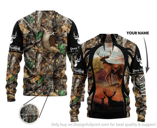 Gift For Hunting Lover Deer Hunting Personalized Sweater Unisex US Size