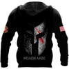 Gift For Army Marine corps US Marine Spartan Molon Labe US Unisex Size Hoodie