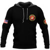 Gift For Army Marine corps US Marine Spartan Molon Labe US Unisex Size Hoodie