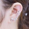 Exaggerated Crystal Skull Long Earrings