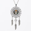 Dream Catcher Sugar Skull Pendant Necklaces