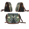 3D Skull Leather Cross-Body Carrying Strap Canvas Saddle Bags 004 - designfullprint
