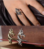 Charm Punk Vintage Retro Dragon Ring