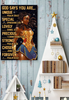 God Says You Are A Unique Special Woman Gift For Her Poster PA