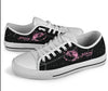 Fishing Gifts Gift For Mom Fishing Mom Low Top Canvas Shoes
