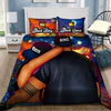Black Couple Black Girl In Love Black Man in Love Bedding Set LN