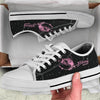 Fishing Gifts Gift For Mom Fishing Mom Low Top Canvas Shoes