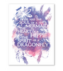 Gift For Dragonfly Lover Gift For Hippie Soul Of A Mermaid Heart Of A Hippie And Spirit Of A Dragonfly Poster PA