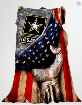 Gift For Army Army Flag blanket