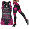 Warning I Belong To My Husband Tank Top and Legging Set