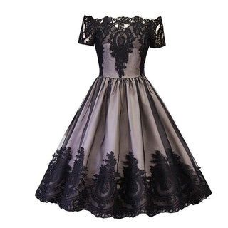 Majestic Medieval-Style Retro Dress
