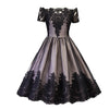 Majestic Medieval-Style Retro Dress