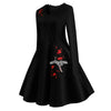 Long Sleeve Black Dress