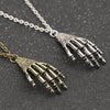 Skull Hand Necklace - designfullprint
