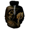 Skull Poker Hoodies - designfullprint