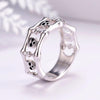 Silver Vintage Gothic Punk Skull Ring