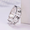 Silver Vintage Gothic Punk Skull Ring
